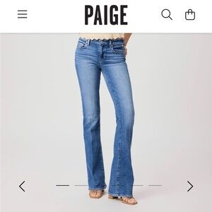 Vintage Paige Lauren Canyon boot cut women’s jeans 28 excellent preowned